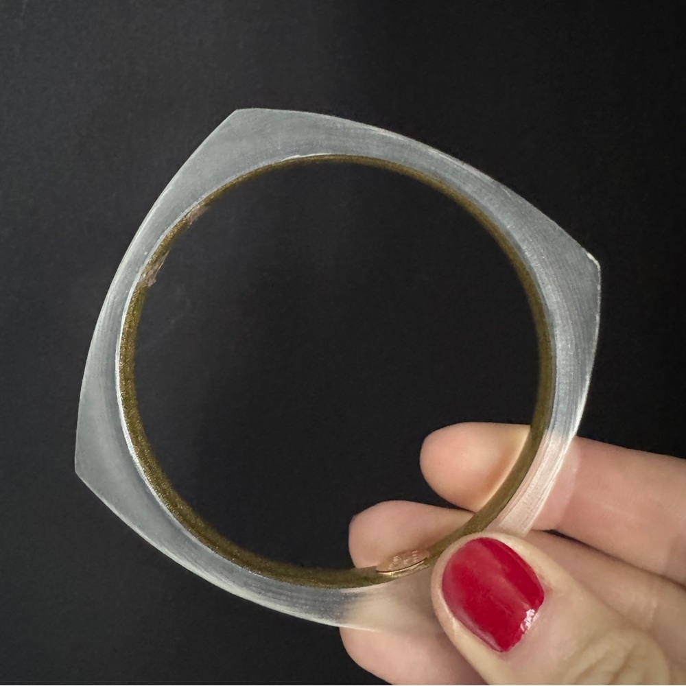 Alexis Bittar Soft Square Lucite Bracelet - Picture 6 of 10